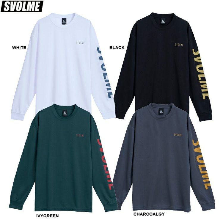 SVOLME スボルメ スリーブロゴロングプラT 26SS 1261-55000 | 【公式