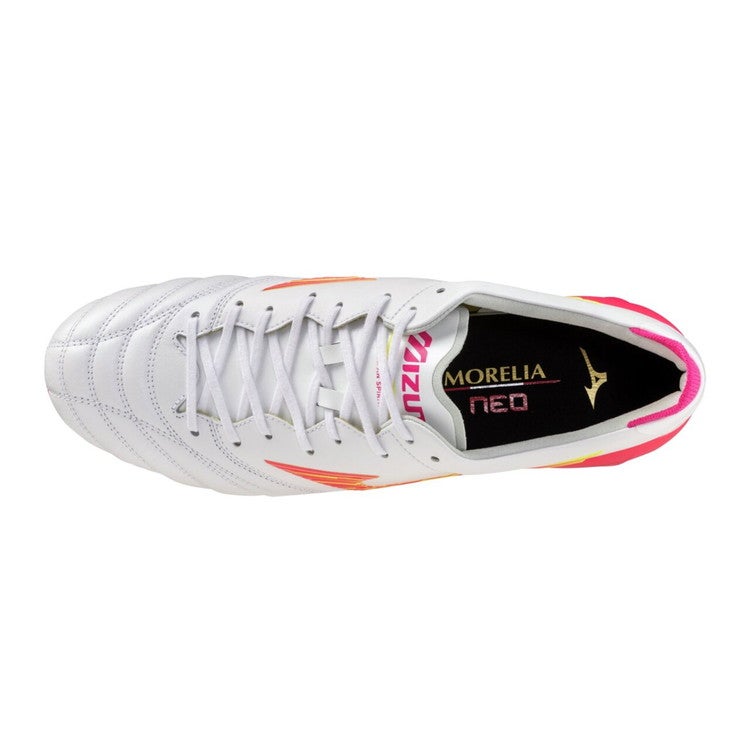 MIZUNO ミズノ モレリア ネオ IV JAPAN スーパーホワイトパール×ピンク