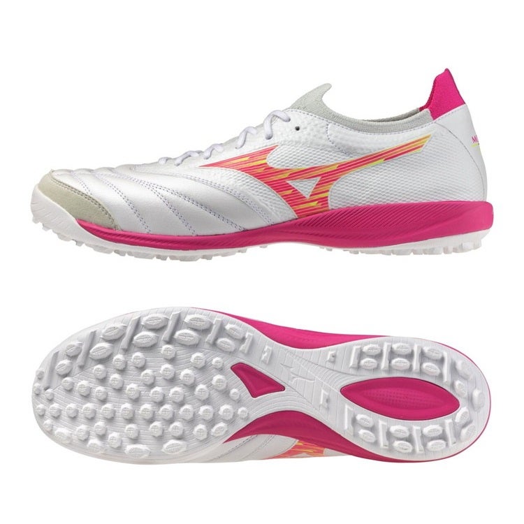 ミズノ　モレリアサラジャパンTF MIZUNO ミズノ モレリア SALA JAPAN TF(ホワイト×グリーン) Q1GB251137