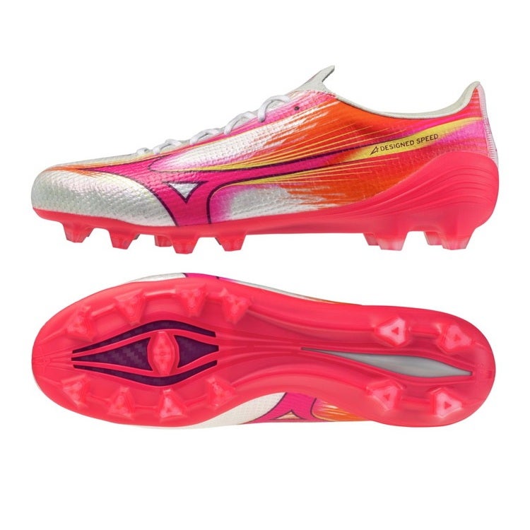 MIZUNO ミズノ ミズノアルファ 3 JAPAN ホワイト×ピンク P1GA266064