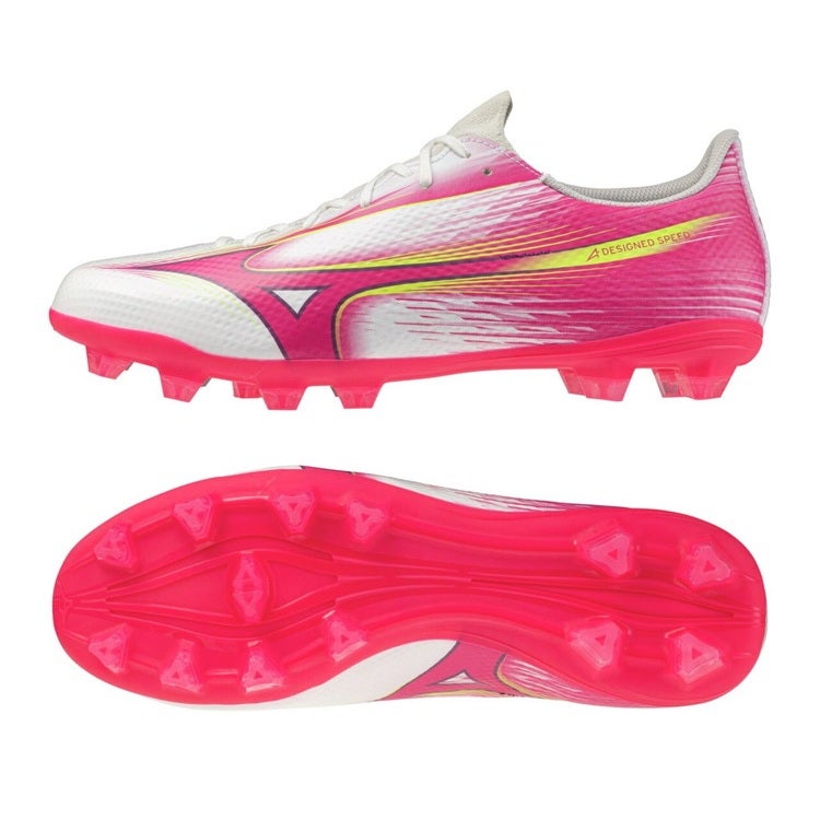 MIZUNO ミズノ ミズノアルファ 3 SELECT ホワイト×ピンク P1GA266564