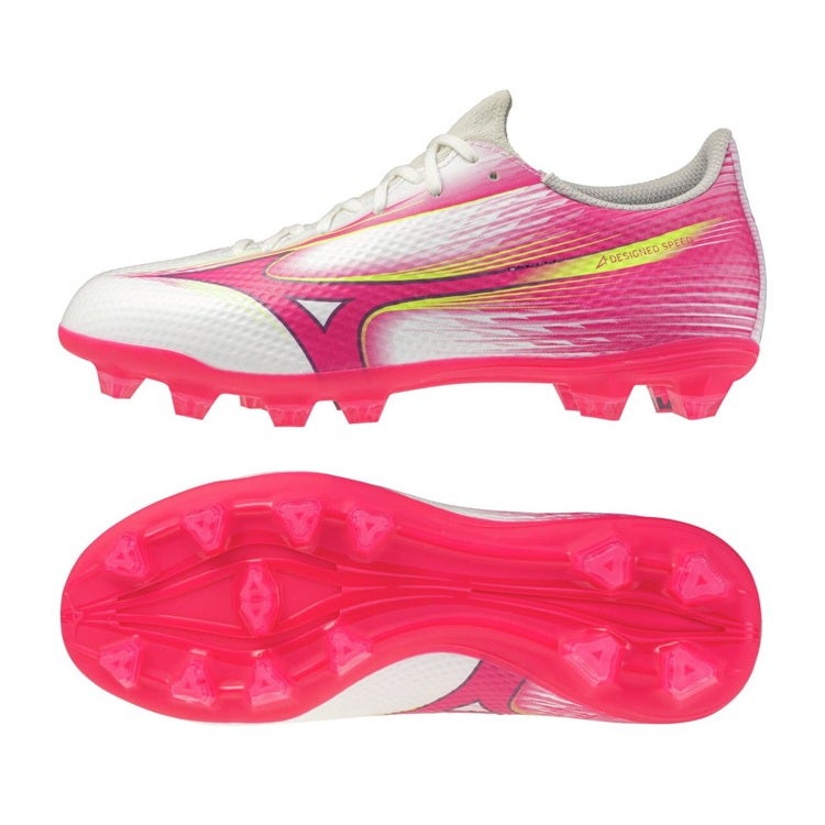 MIZUNO ミズノ ミズノアルファ 3 SELECT ホワイト×ピンク P1GA266564