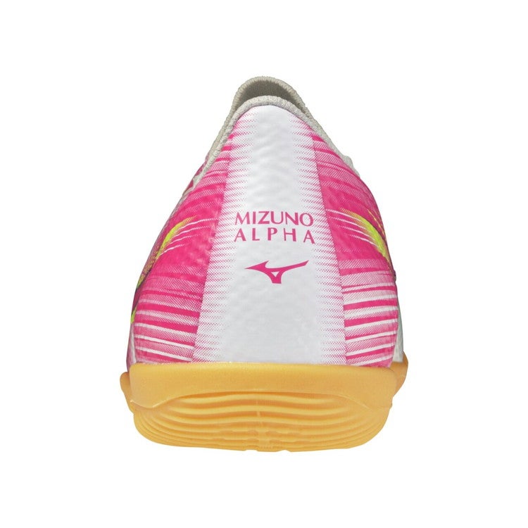 MIZUNO ミズノ ミズノアルファ 3 SELECT Jr IN ホワイト×ピンク