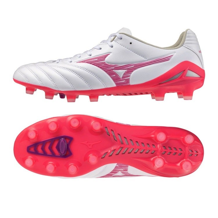 MIZUNO ミズノ モレリア ネオ IV JAPAN スーパーホワイトパール×ピンク