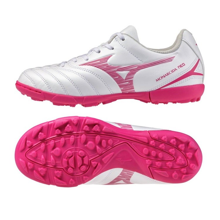 MIZUNO ミズノ モナルシーダ ネオ 3 SELECT Jr AS ホワイト×ピンク