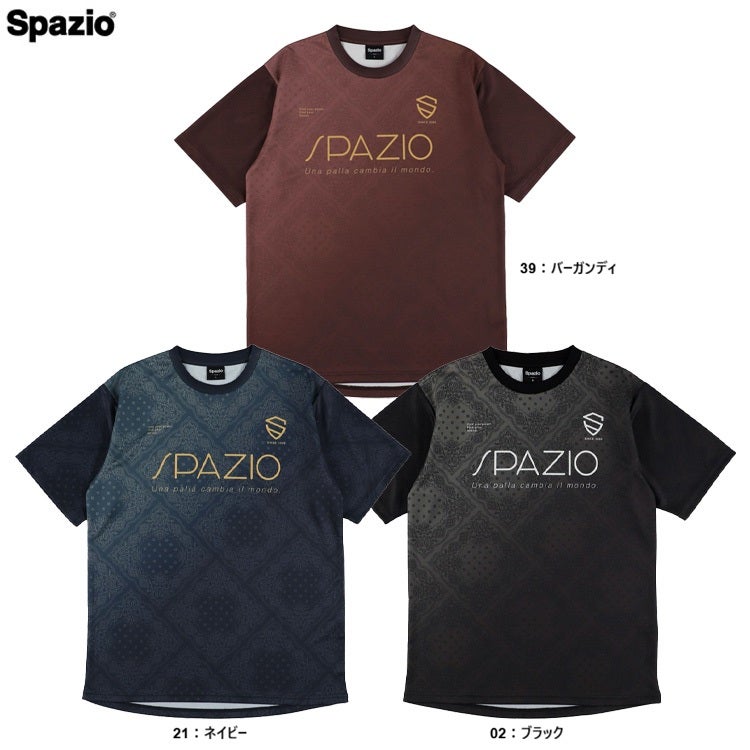 Spazio スパッツィオ ストライプオーバーサイズプラTシャツ 26SS ge