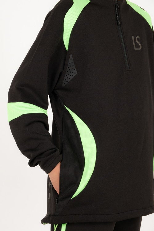 LUZeSOMBRA ルースイソンブラ ジュニア CP HALFZIP JERSEY TOP 26SS