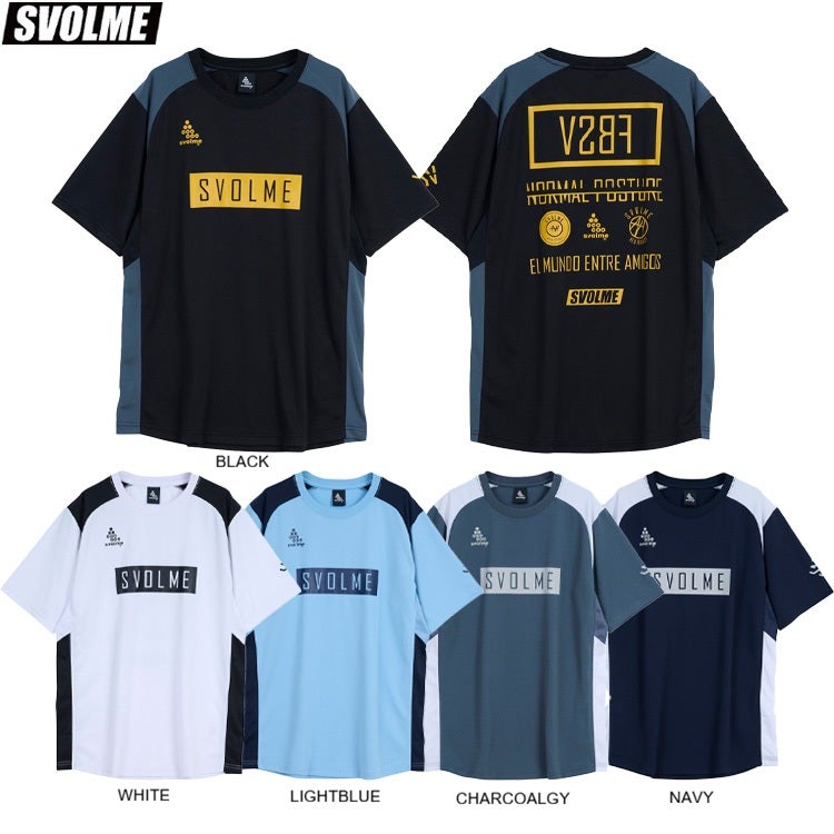 予約3月上旬発売予定》SVOLME スボルメ 切替TRトップ 26SS 1261-53200