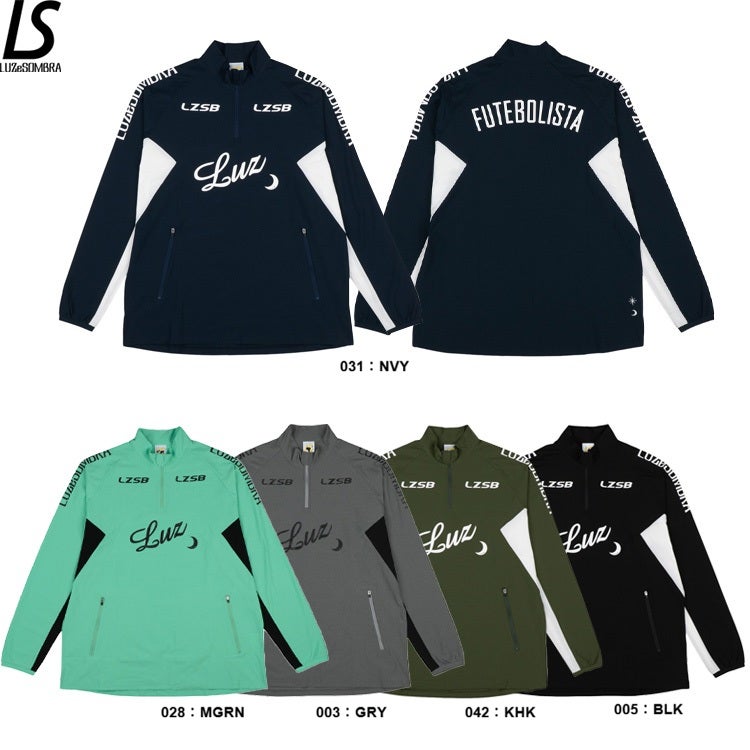 LUZeSOMBRA ルースイソンブラ LS LOGO DRY HALFZIP 26SS l1261012