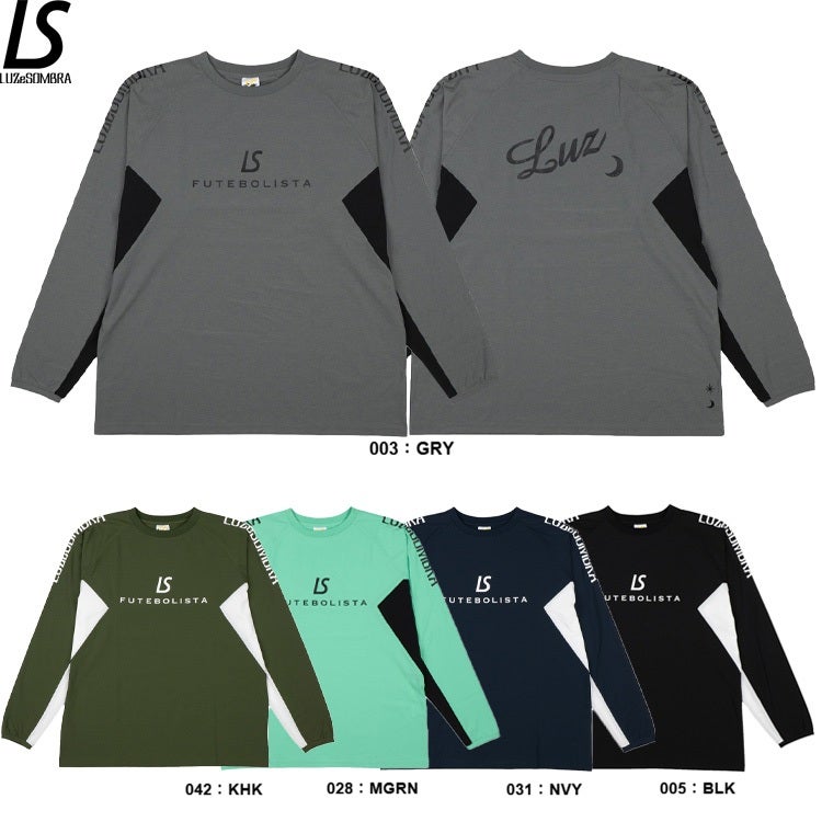 LUZeSOMBRA ルースイソンブラ LS LOGO DRY HALFZIP 26SS l1261012