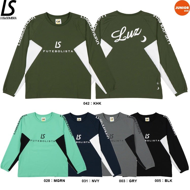 LUZeSOMBRA ルースイソンブラ ジュニア CP HALFZIP JERSEY TOP 26SS