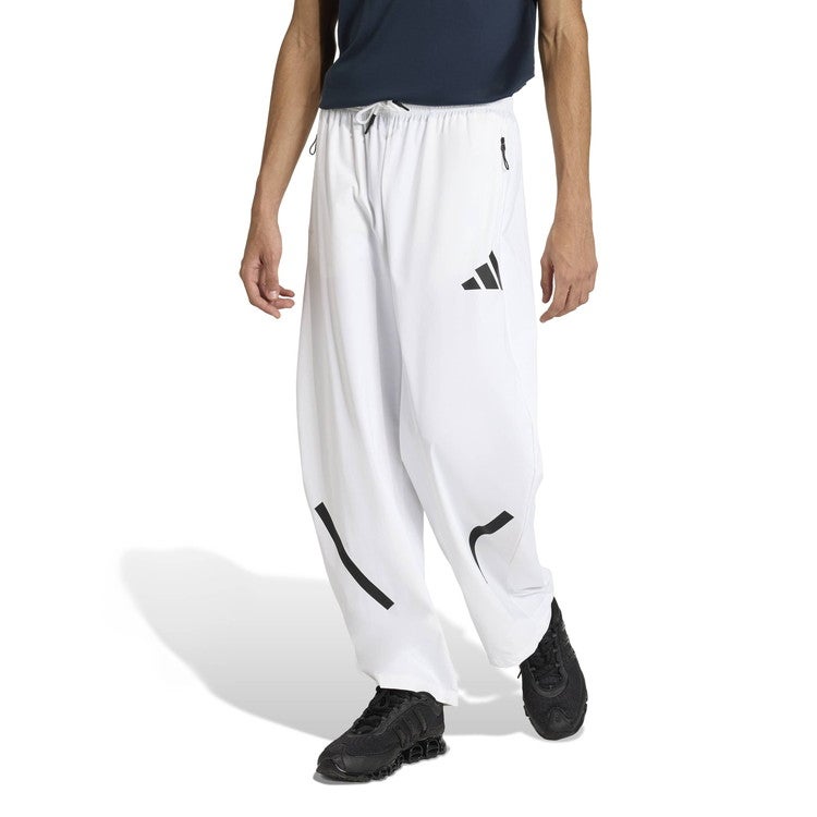 adidas アディダス M ZNE ウーブン パンツ ホワイト 26SS rf676-ke6551