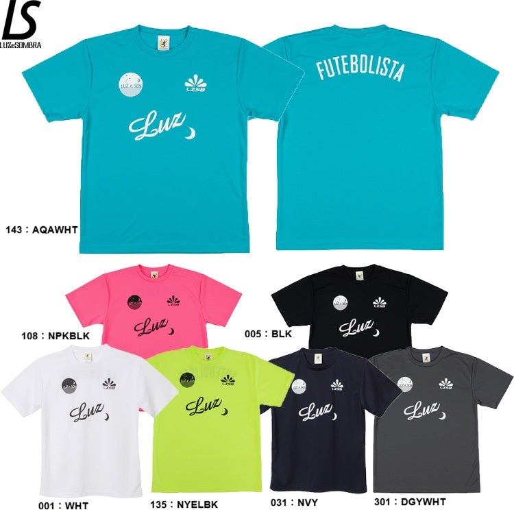 LUZeSOMBRA ルースイソンブラ LS LOGO DRY PRA SHIRT 26SS l1261018