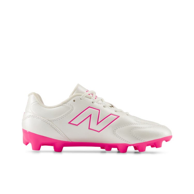 New Balance ニューバランス 442 TEAM JNR HG ホワイト ピンク