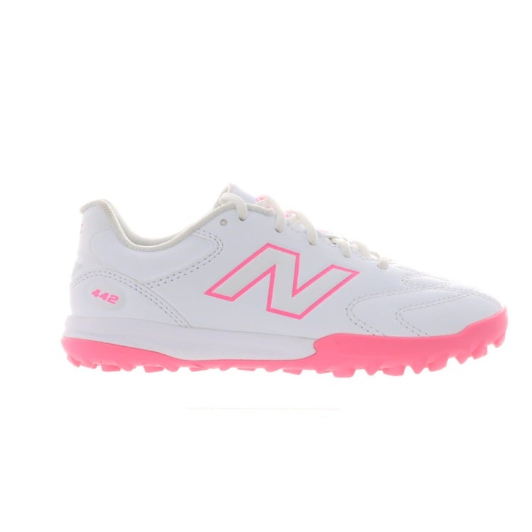 New Balance ニューバランス 442 TEAM JNR TF ホワイト ピンク