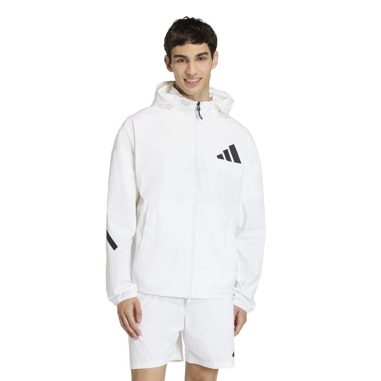 adidas アディダス M ZNE ウーブン トラックトップ ホワイト 26SS