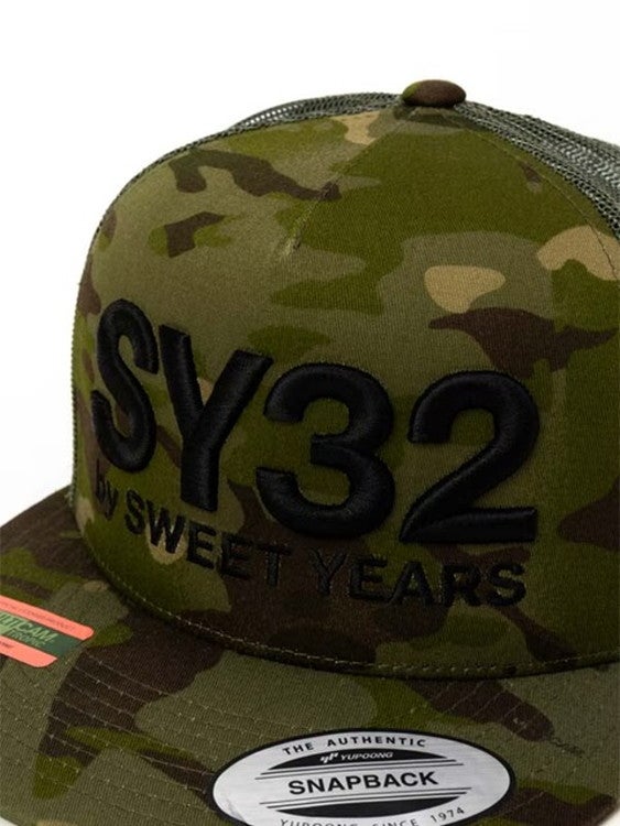 SY32 by SWEET YEARS ｴｽﾜｲｻｰﾃｨﾄｩｰ ﾊﾞｲ ｽｳｨｰﾄｲﾔｰｽﾞ 3D LOGO CAMO MESH