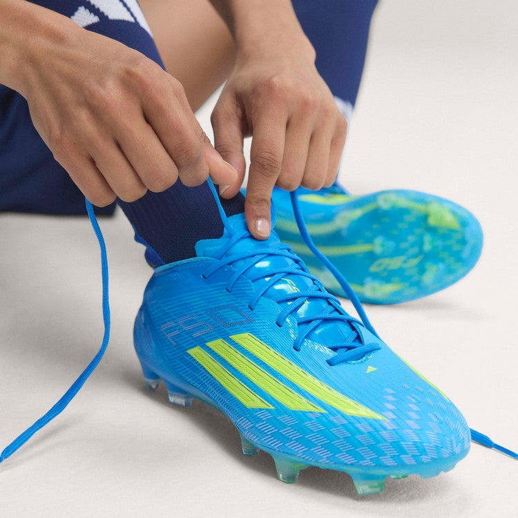 adidas アディダス F50 ELITE FG ルシッドレイブルー JR6450 ICE COLD