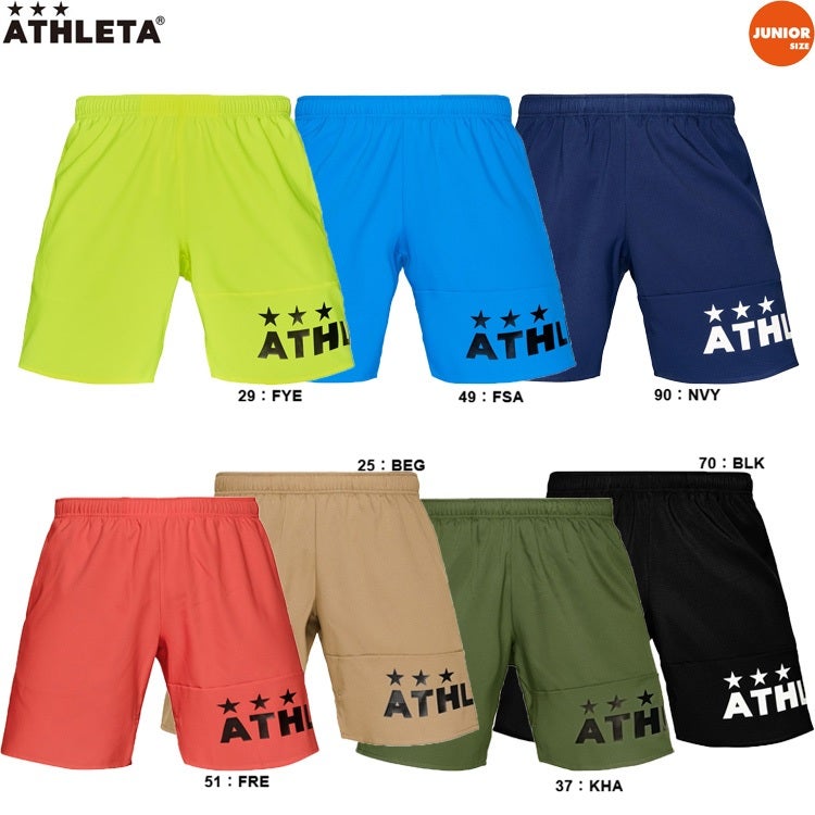 ATHLETA アスレタ Jr ポケ付きプラクティスパンツ 26SS 02437j