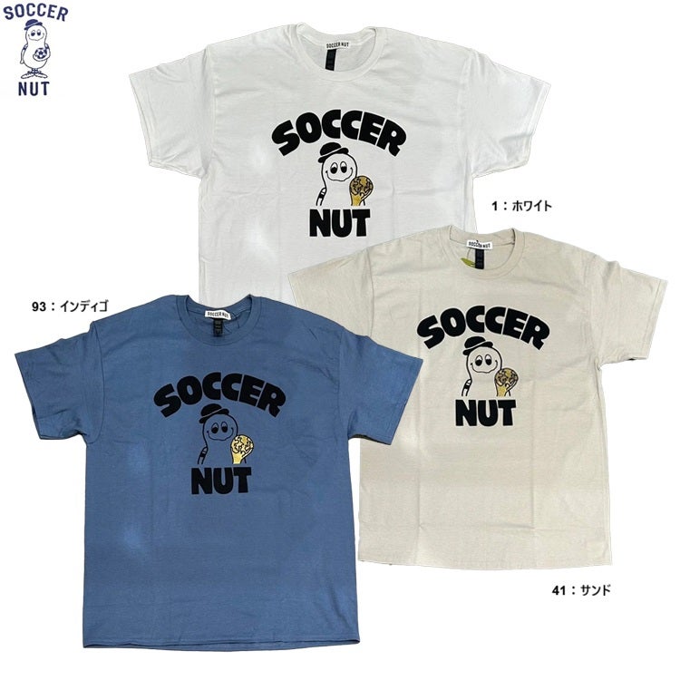 SOCCER NUT サッカーナッツ SOCCER W NUT +22 半袖TEE 26SS snw232