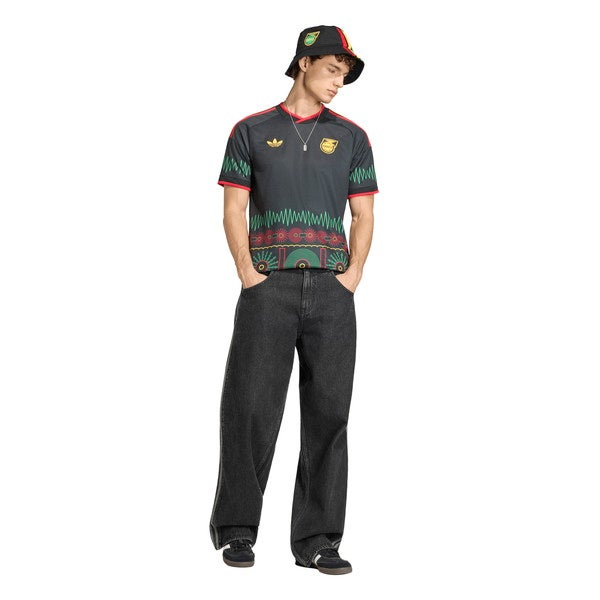 ジャマイカ代表2026 × ボブ・マーリー アウェイ レプリカ XL adidas アディダス ジャマイカ代表 2026 アウェイ レプリカ