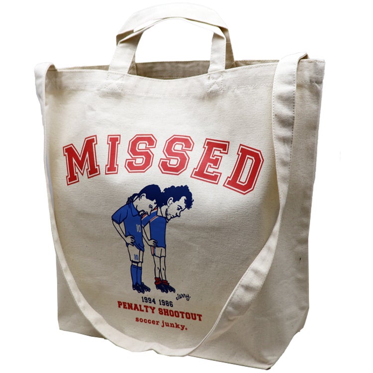 soccer junky サッカージャンキー Wスタイルトートバッグ MISSED