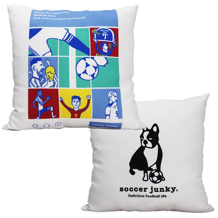 soccer junky サッカージャンキー クッション 2022 MEMORIES jr26d13