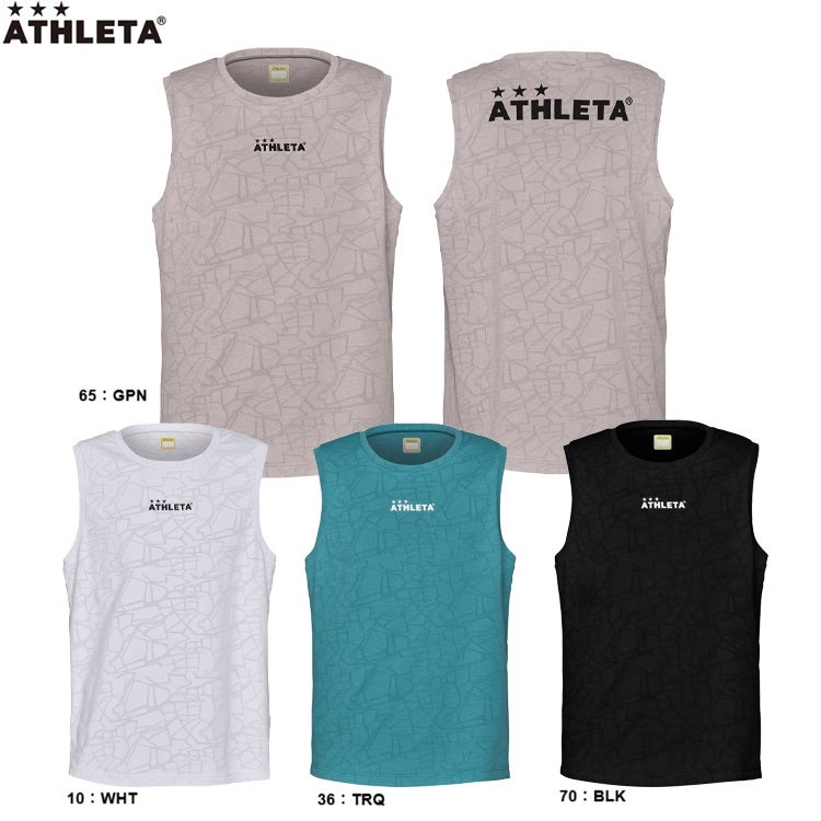 ATHLETA アスレタ ジャガードメッシュプラタンク 26SS 03418 | 【公式