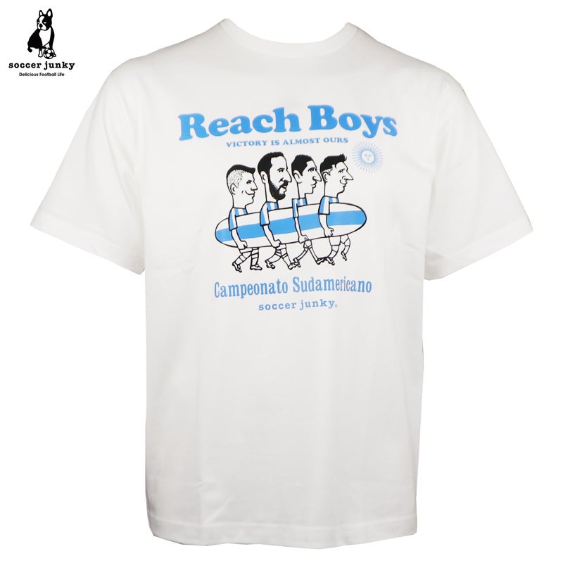 soccer junky サッカージャンキー プレミアム S/S TEE REACH BOYS