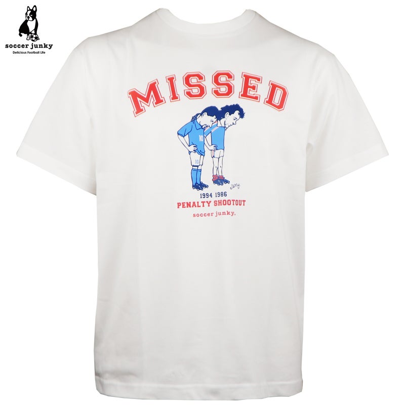 soccer junky サッカージャンキー プレミアム S/S TEE MISSED JERRY