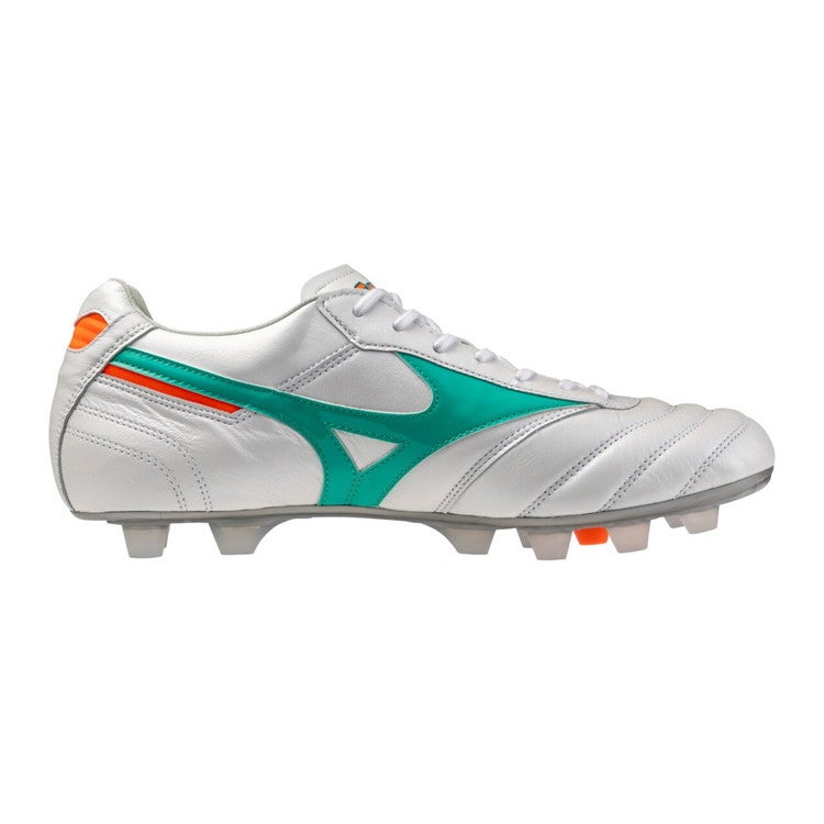 MIZUNO ミズノ モレリア II JAPAN スーパーホワイトパール×グリーン
