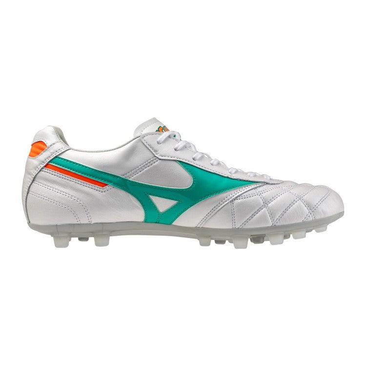 MIZUNO ミズノ モレリア II JAPAN AG スーパーホワイトパール×グリーン
