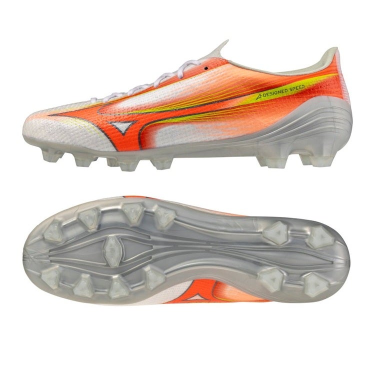ミズノアルファ3 MIZUNO ミズノ ミズノアルファ 3 PRO ホワイト×オレンジ×イエロー