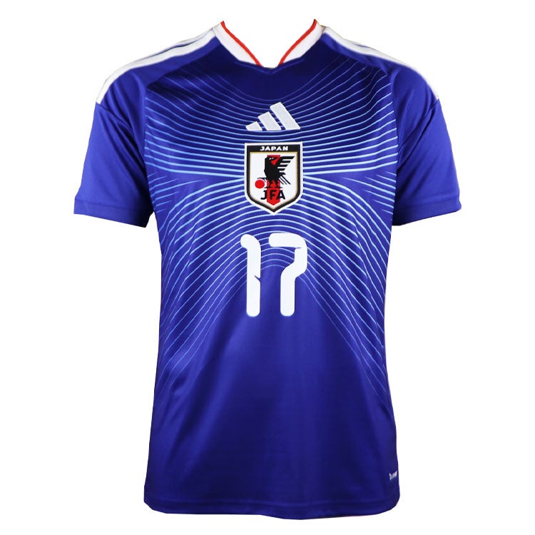 17 鈴木唯人 adidas アディダス サッカー 日本代表2026ホーム レプリカ