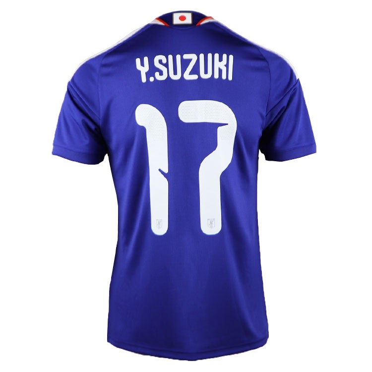 17 鈴木唯人 adidas アディダス サッカー 日本代表2026ホーム レプリカ