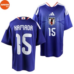 15 鎌田大地 キッズ adidas アディダス サッカー日本代表2026ホーム 