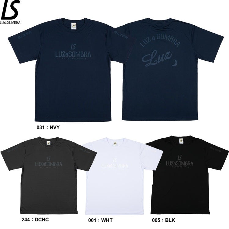 LUZeSOMBRA ルースイソンブラ SMOOTH SILKY ICONIC LOGO PRA SHIRT