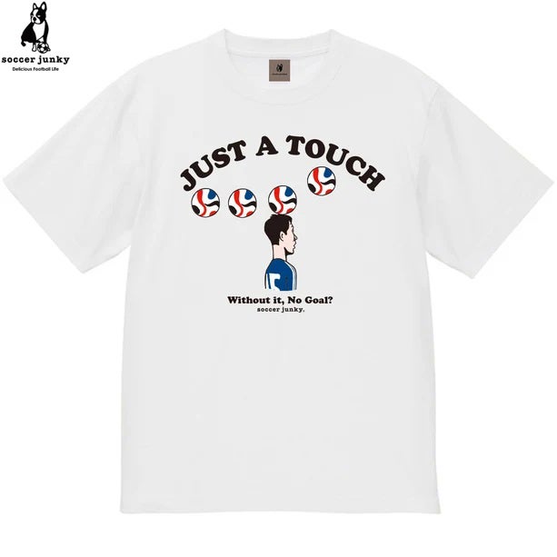 soccer junky サッカージャンキー JUST A TOUCH コットンDRYクールT