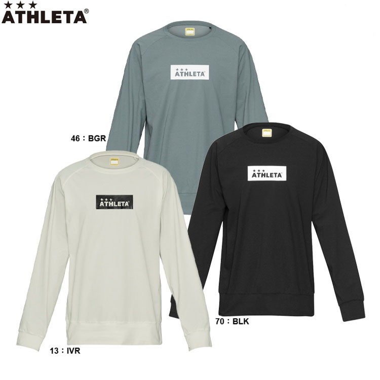 ATHLETA アスレタ BOXロゴクルーシャツ 26AW 03420 | 【公式】レアル