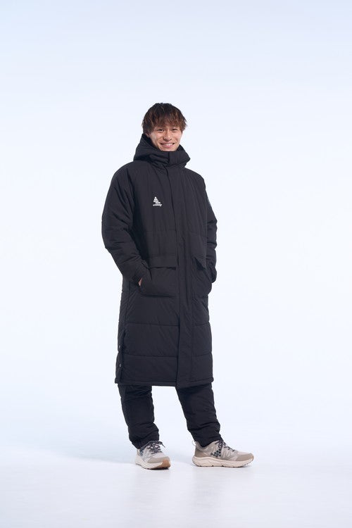 予約：10月上～中旬発売》SVOLME スボルメ 発熱中綿ベンチコート 26AW