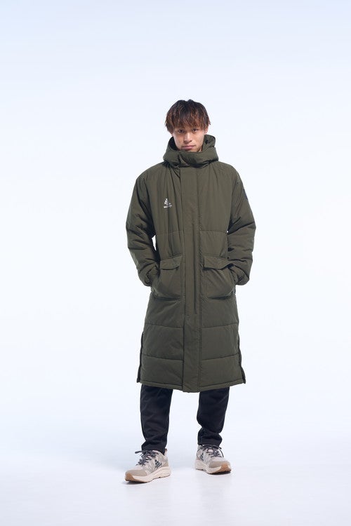 予約：10月上～中旬発売》SVOLME スボルメ 発熱中綿ベンチコート 26AW