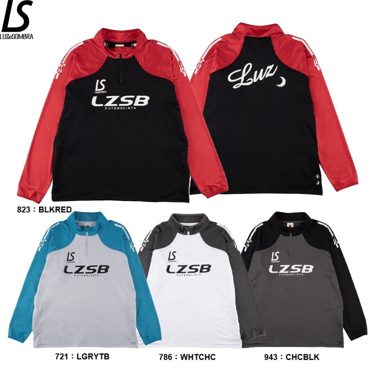 LUZeSOMBRA ルースイソンブラ THICK HALF ZIP TOP 26FW l1261051